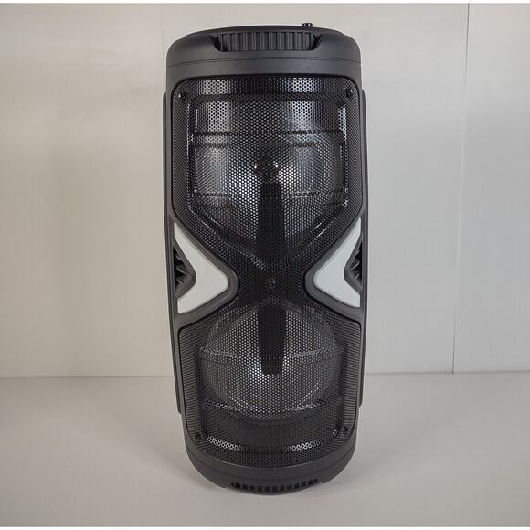 Brookstone Wireless LED Party Speaker BSSK1062 Flashing Lights Portable - Picture 5 of 11